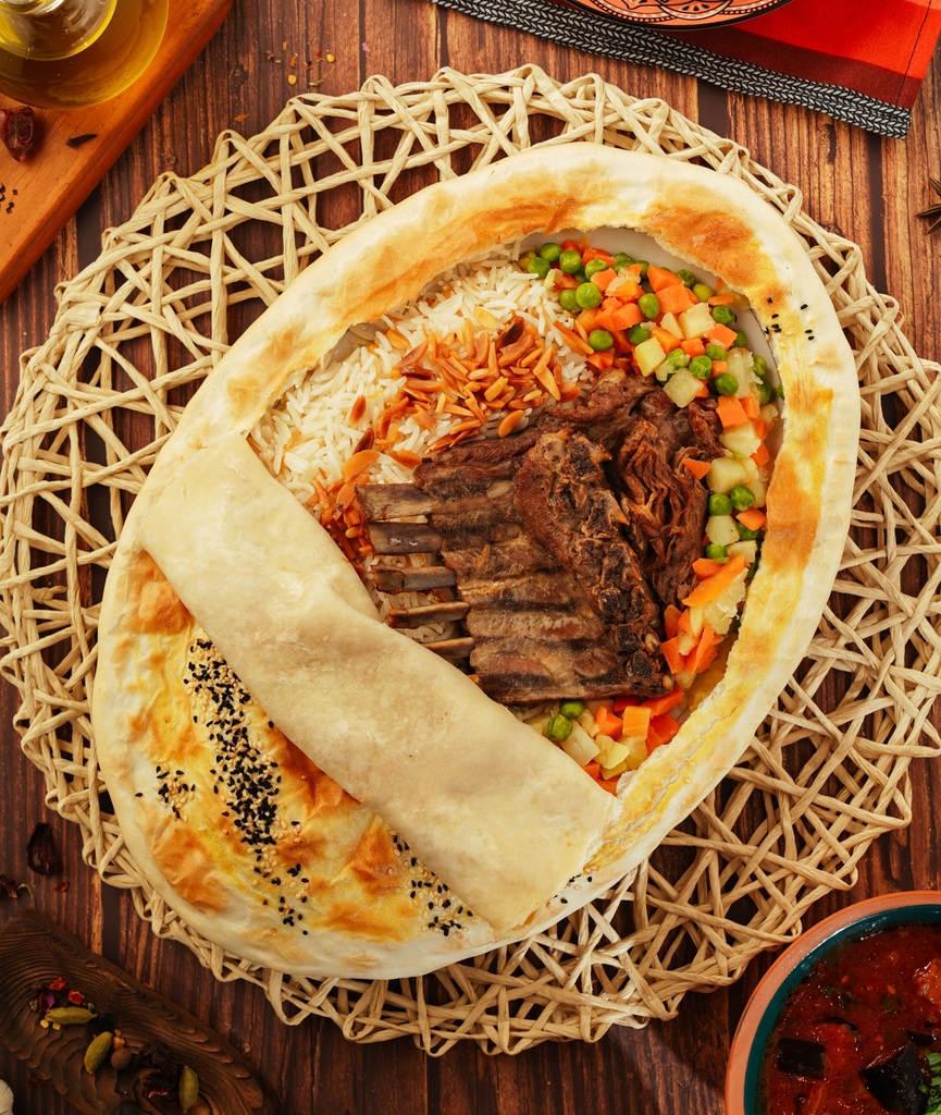 ضلع غنم مشوي 
