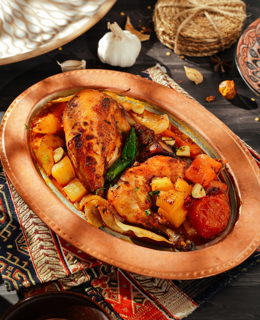 دجاج بالصينيه